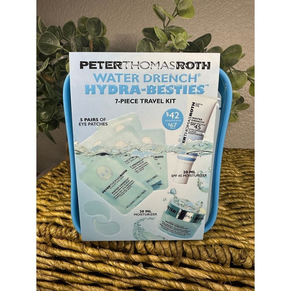 Peter Thomas Roth Water Drench Hydra-Besties 7- Piece Travel Kit